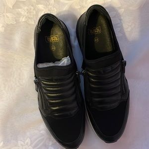 ASH Men's MADMAX Trainers Black Leather